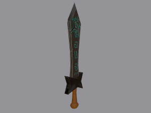 devil sword - pbr 3D Model