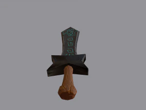 devil sword - pbr 3D Model