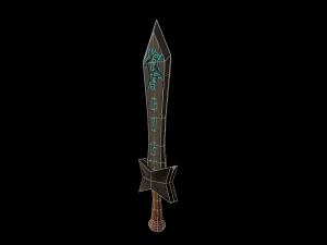 devil sword - pbr 3D Model
