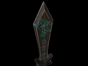 devil sword - pbr 3D Model
