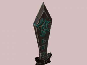 devil sword - pbr 3D 模型