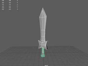 devil sword - pbr 3D Model