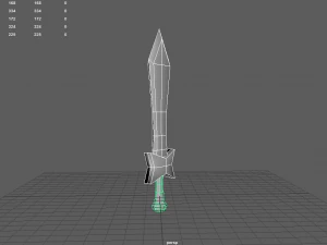 devil sword - pbr 3D Model