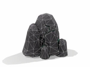 rock stylized - pbr 3D Model