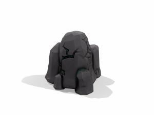 rock stylized - pbr 3D Model
