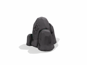 rock stylized - pbr 3D Model