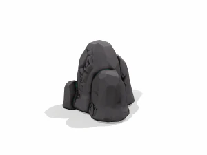 rock stylized - pbr 3D Model