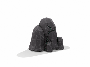 rock stylized - pbr 3D Model