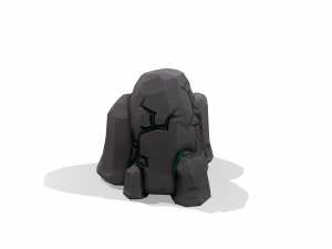 rock stylized - pbr 3D Model