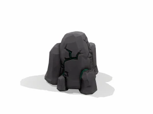 rock stylized - pbr 3D Model