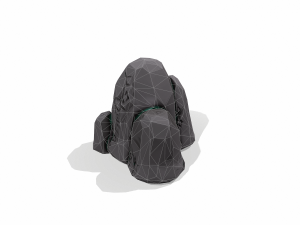 rock stylized - pbr 3D Model