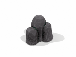 rock stylized - pbr 3D Model