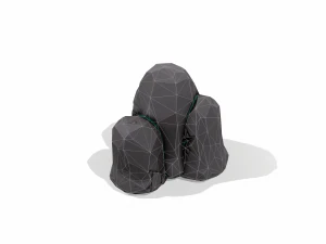 rock stylized - pbr 3D Model