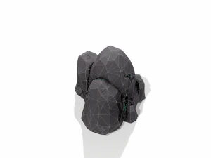 rock stylized - pbr 3D Model