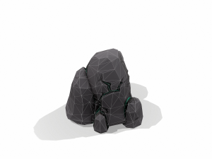 rock stylized - pbr 3D Model