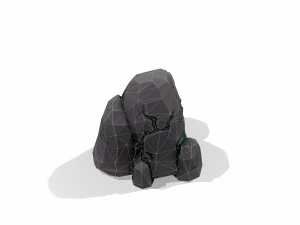 rock stylized - pbr 3D Model