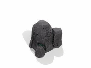 rock stylized - pbr 3D Model