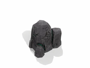 rock stylized - pbr 3D Model