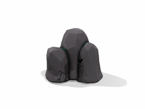 rock stylized - pbr 3D Model