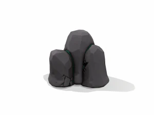 rock stylized - pbr 3D Model
