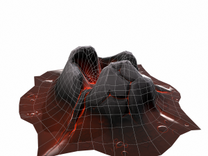 mountain stylized - pbr 3Dモデル