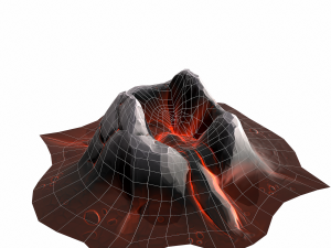 mountain stylized - pbr 3Dモデル