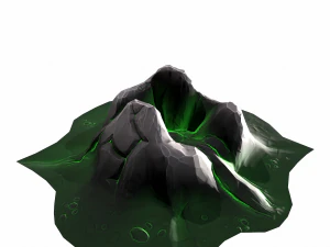 mountain stylized - pbr 3D Model