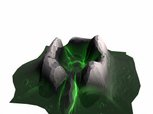 mountain stylized - pbr 3Dモデル