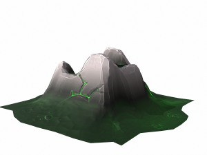 mountain stylized - pbr 3Dモデル