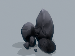rocks stylized - pbr 3D 모델