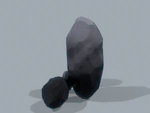 rocks stylized - pbr 3D Model