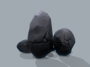 rocks stylized - pbr 3D 모델