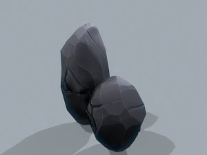 rocks stylized - pbr 3D Model