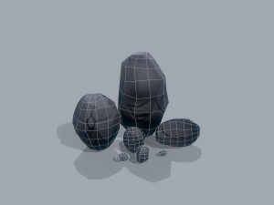 rocks stylized - pbr 3D 모델