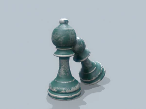 Chess pieces - pbr 3D Model