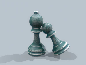 Chess pieces - pbr 3D Model