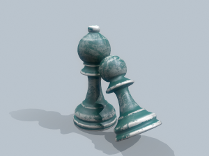 Chess pieces - pbr 3D Model