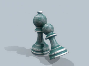 Chess pieces - pbr 3D Model