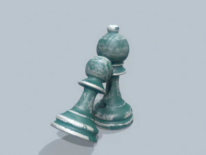 Chess pieces - pbr 3D Model