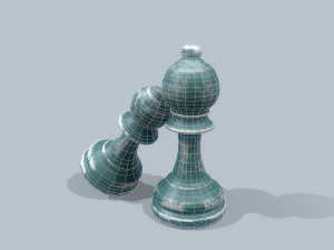Chess pieces - pbr 3D Model