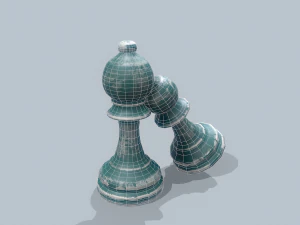 Chess pieces - pbr 3D Model