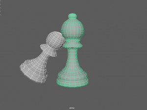 Chess pieces - pbr 3D Model