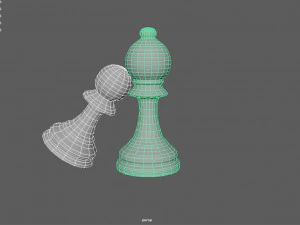 Chess pieces - pbr 3D Model