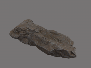 mountain rock - pbr Modèle 3D