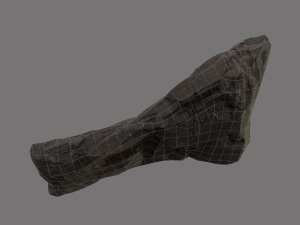 mountain rock - pbr Modèle 3D