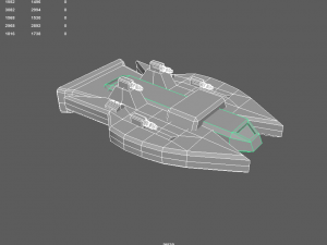 space force red - pbr 3D Model