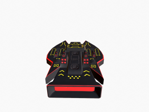 space force red - pbr 3D Model
