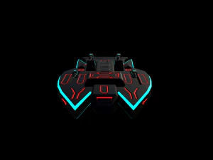 space force blue - pbr 3D Model