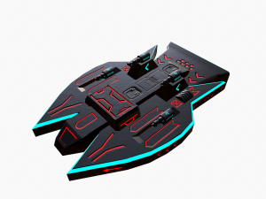 space force blue - pbr 3D 模型