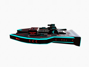 space force blue - pbr 3D Model